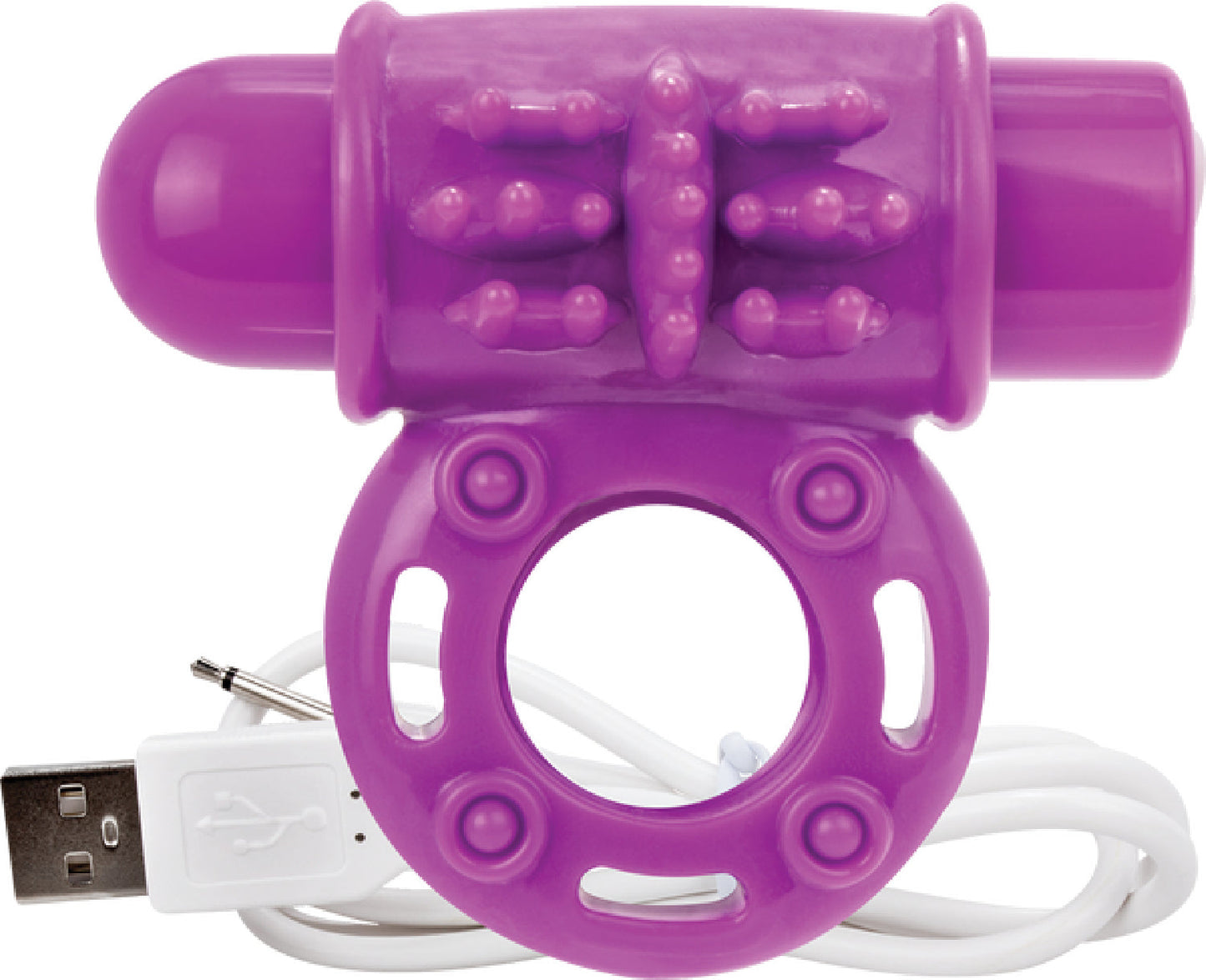 O Wow Ring – Rechargeable Vibrating Cock Ring with 10 Vibration Functions > Cock Ring > Vibrating - Tophatter Daily Deals