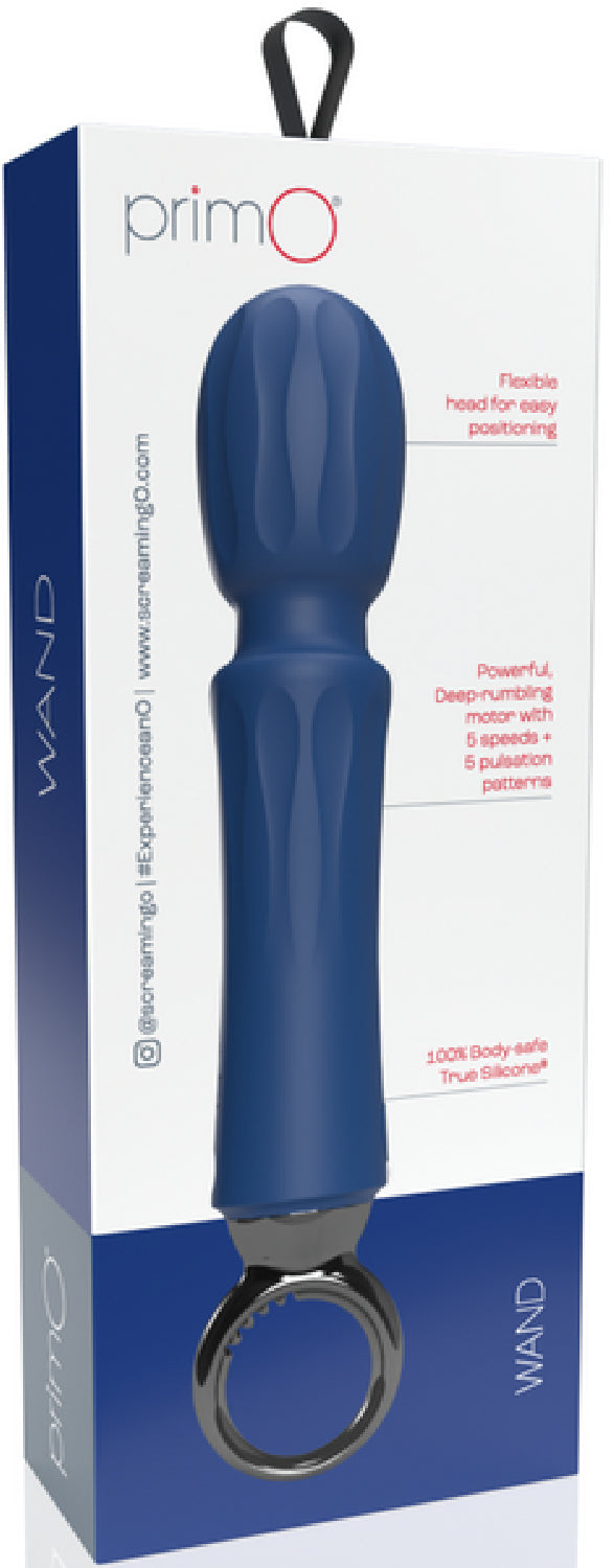 Screaming O PrimO Wand – Rechargeable Portable Wand Vibrator with 10 Vibration Functions > Sex Toys > Massage Wands - Tophatter Daily Deals