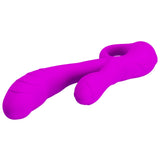 Pretty Love Budding – Silicone Powerful Vibrator with Rabbit Clitoral Stimulator > Vibrators > Ladies > Rabbit Multi - Tophatter Daily Deals