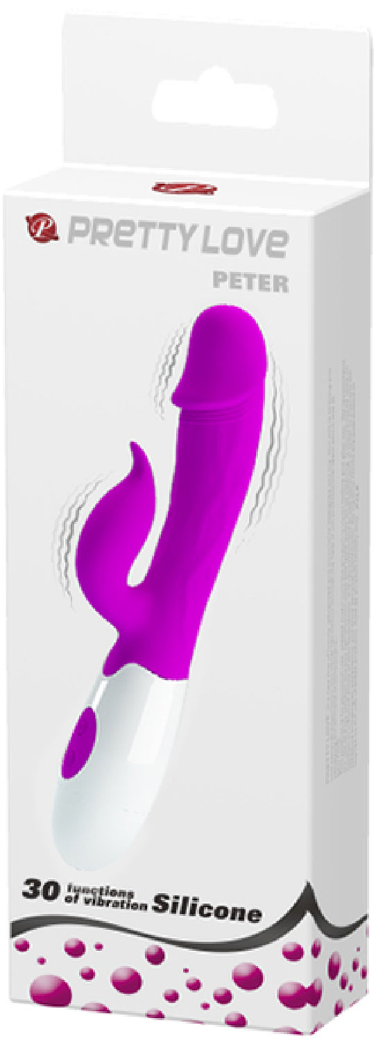 Peter G-Spot Rabbit Vibrator – 30 Function Dual Motor Rabbit Vibrator > Vibrators > Ladies > Rabbit - Tophatter Daily Deals