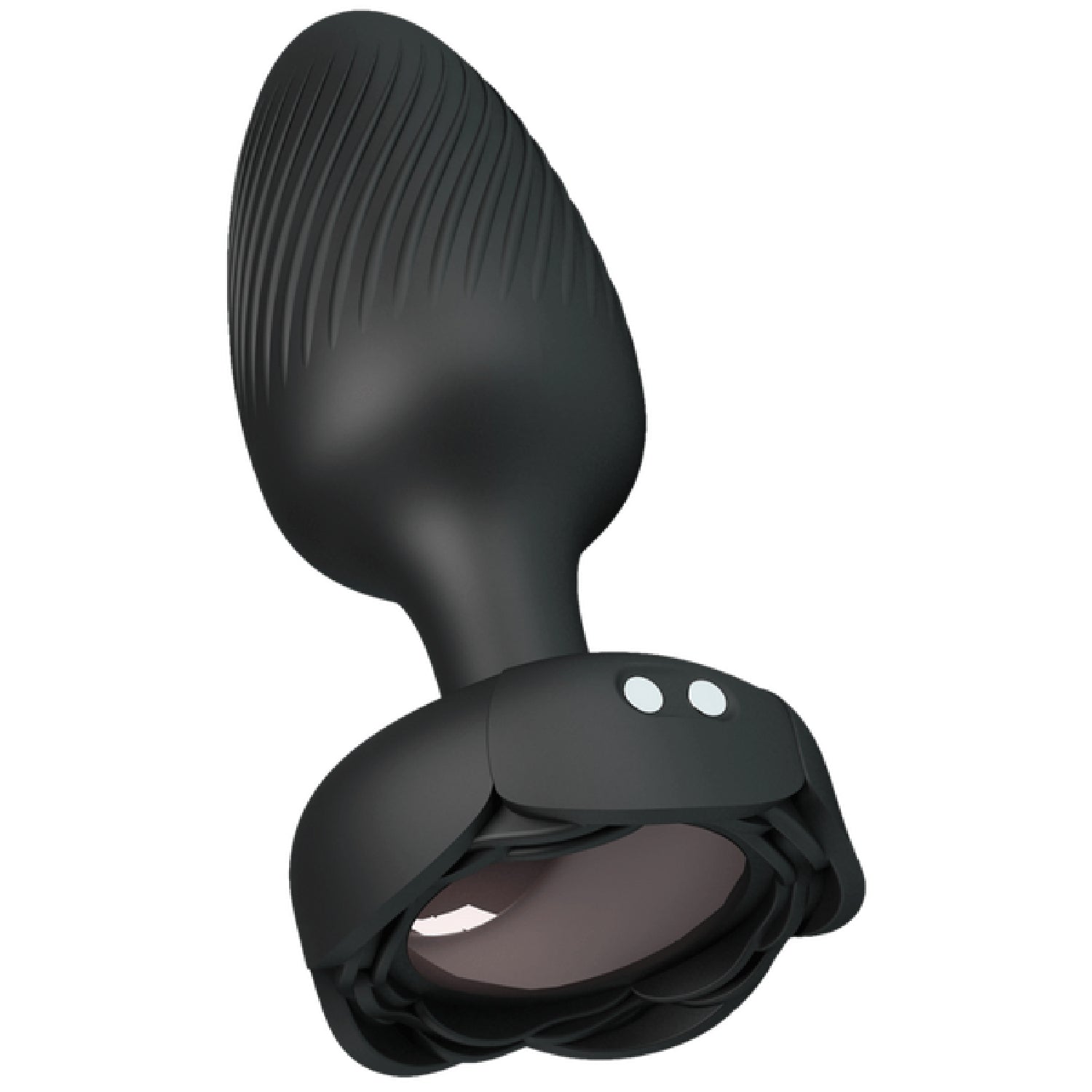 Varian Light-Up Rechargeable Butt Plug – LED Flashing Silicone Butt Plug > Anal Range > Vibrating Butt Plugs - Tophatter Daily Deals