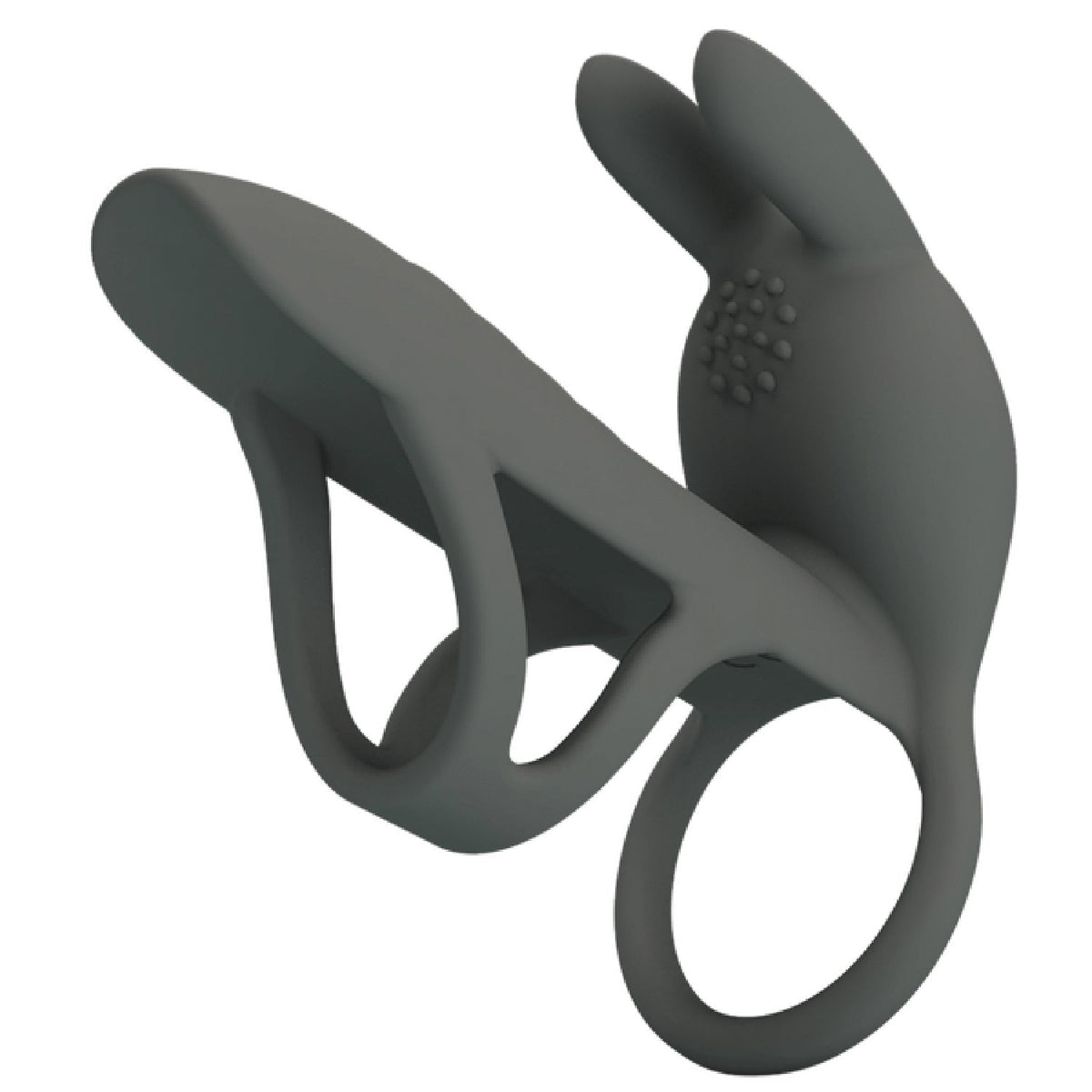 Matty Vibrating Penis Sleeve and Clitoral Stimulator – Silicone Sleeve and Stimulator Set > Sex Toys For Men > Penis Sleeves - Tophatter Daily Deals