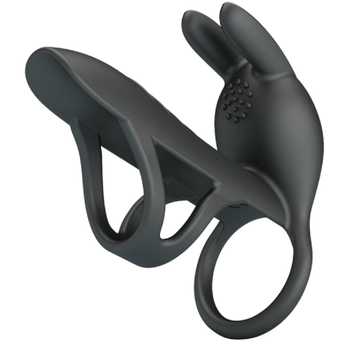 Matty Vibrating Penis Sleeve and Clitoral Stimulator – Silicone Sleeve and Stimulator Set > Sex Toys For Men > Penis Sleeves - Tophatter Daily Deals