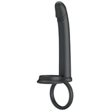 Moses Anal Probe – Silicone Dual Ring Cock and Ball Ring Dildo > Anal Range > Anal Probes - Tophatter Daily Deals