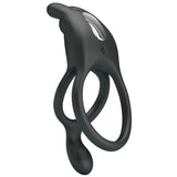 Seth Rechargeable Silicone Vibrating Cock Ring – Powerful Vibrations for Clit and Cock Stimulation > Cock Ring > Vibrating - Tophatter Daily Deals