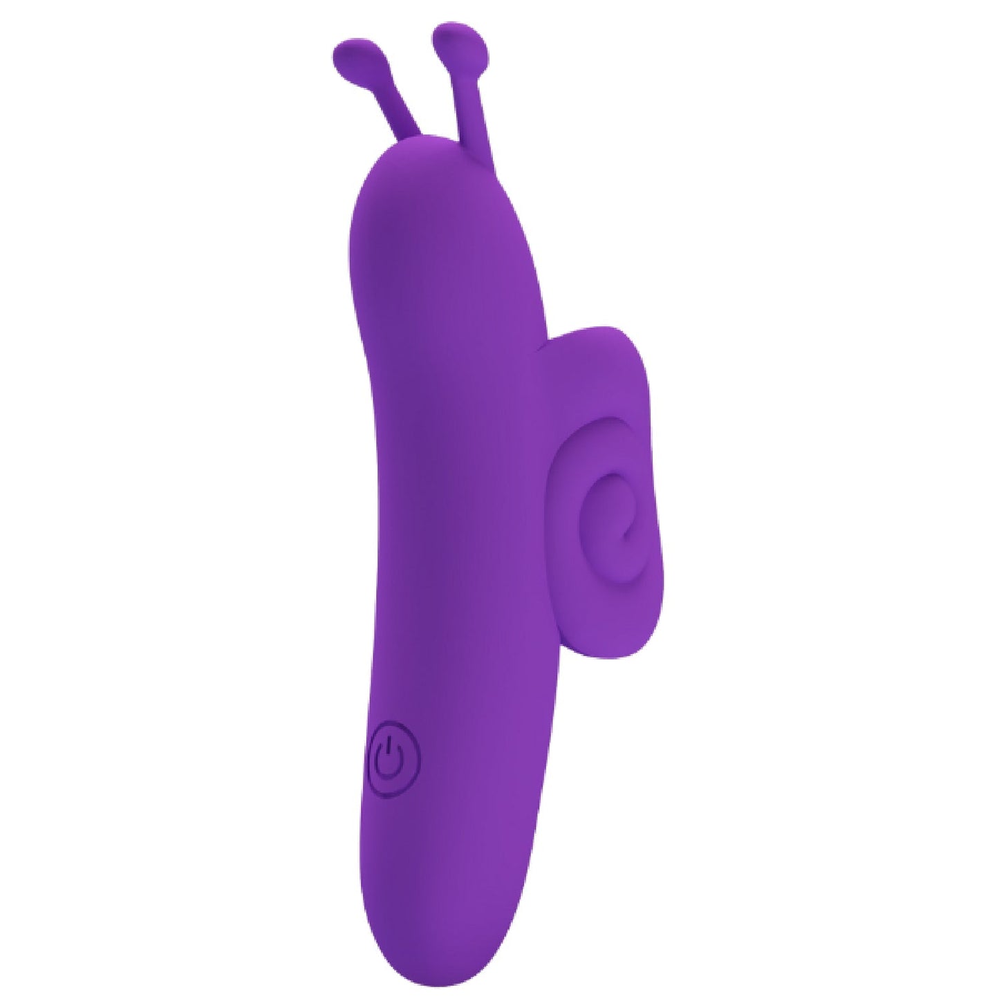 Rechargeable Snail – Ergonomic Silicone Finger Vibrator with 10 Vibration Modes > Vibrators > Finger Vibrators - Tophatter Daily Deals