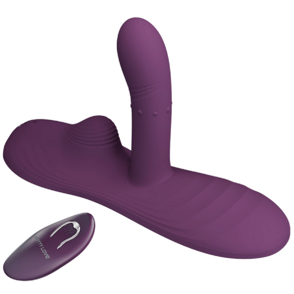 Luka Rechargeable Remote-Controlled Silicone Sit-Down Pad Vibrator > Vibrators > Vibrating Pads - Tophatter Daily Deals