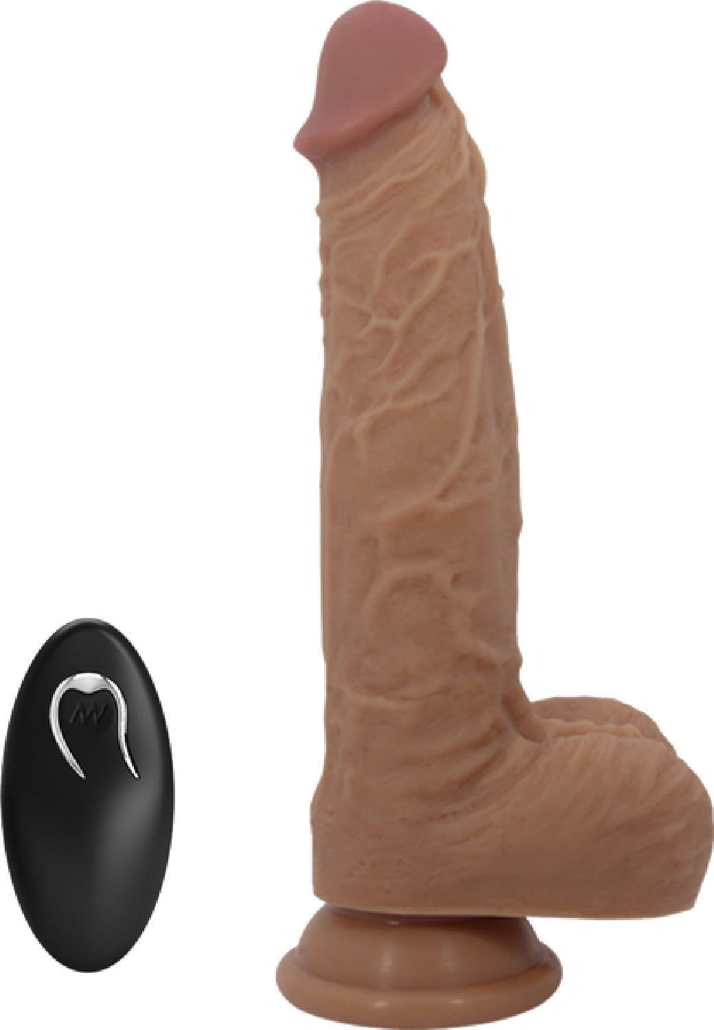 Thrusting Jonathan Dong – Remote-Controlled 8.3" Thrusting Vibrator with Suction Cup > Vibrators > Realistic Vibrators - Tophatter Daily Deals