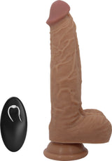 Thrusting Jonathan Dong – Remote-Controlled 8.3" Thrusting Vibrator with Suction Cup > Vibrators > Realistic Vibrators - Tophatter Daily Deals