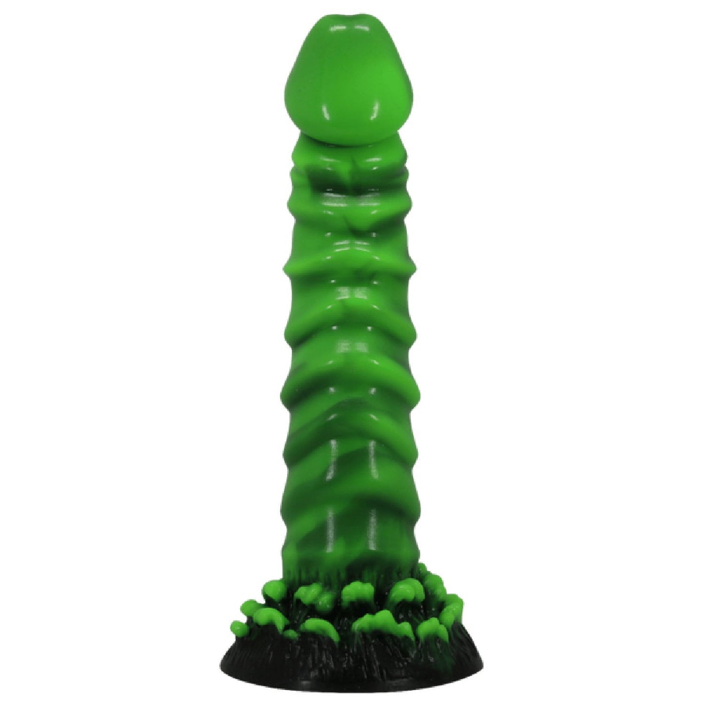 Manticore 9 Inch Textured Silicone Dildo – Body-Safe with Strong Suction Cup > Dildos > Fantasy - Tophatter Daily Deals