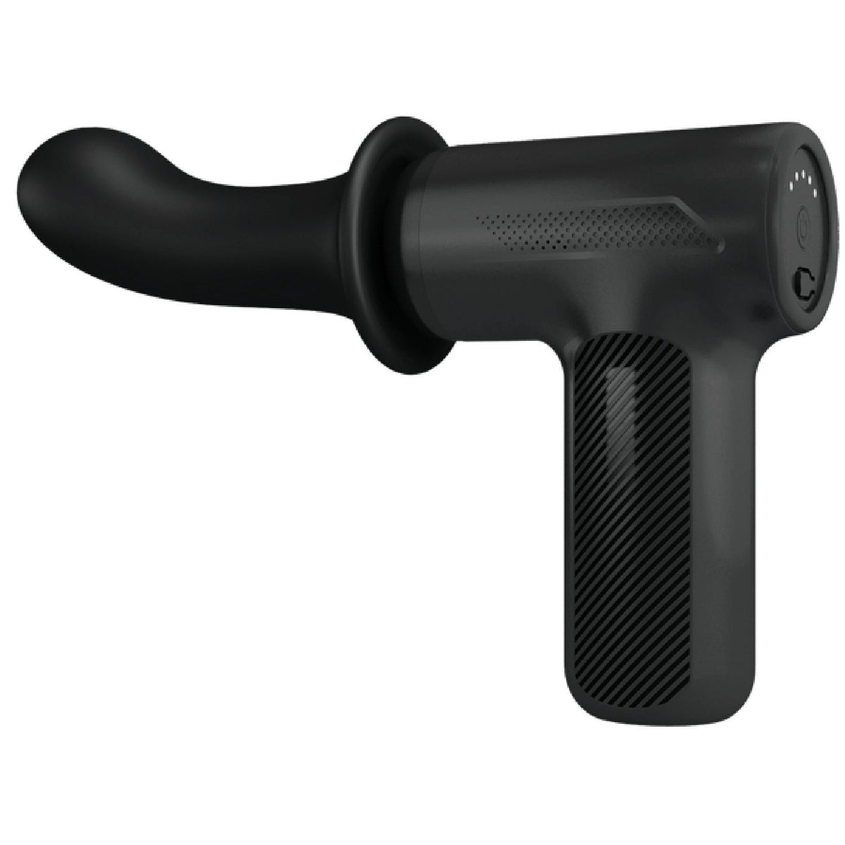 Super Power Thrusting Massage Gun – Powerful Motor Massage Gun with 5 Settings and Replaceable Head > Vibrators > Unconventional - Tophatter Daily Deals