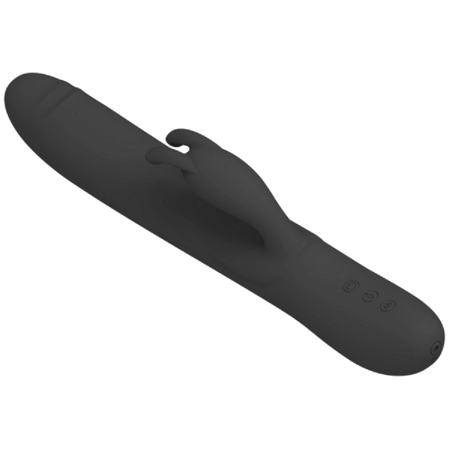 Byron Rabbit Vibrator - Rotating, Massaging, Clitoral Flickering, Fully Waterproof with Synchronous Thrusting Beads > Vibrators > Ladies > Rabbit - Tophatter Daily Deals