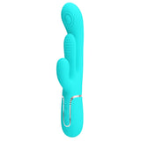 Shania 4in1 Multi-Function Rabbit Vibrator – Velvet Silicone 7 Vibration Settings > Vibrators > Ladies > Rabbit - Tophatter Daily Deals