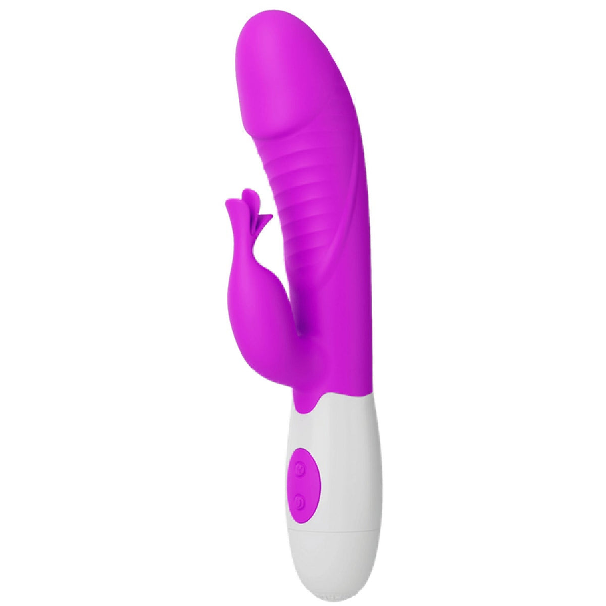 Rasmussen Dual Stimulator – G-Spot and Clitoral Vibrator with 30 Frequencies > Vibrators > Ladies > Rabbit - Tophatter Daily Deals