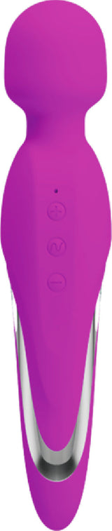 Shazza Body Wand (Purple) – Rechargeable Silicone Vibrator with 7 Vibration Functions and 5 Speed Levels > Sex Toys > Massage Wands - Tophatter Daily Deals