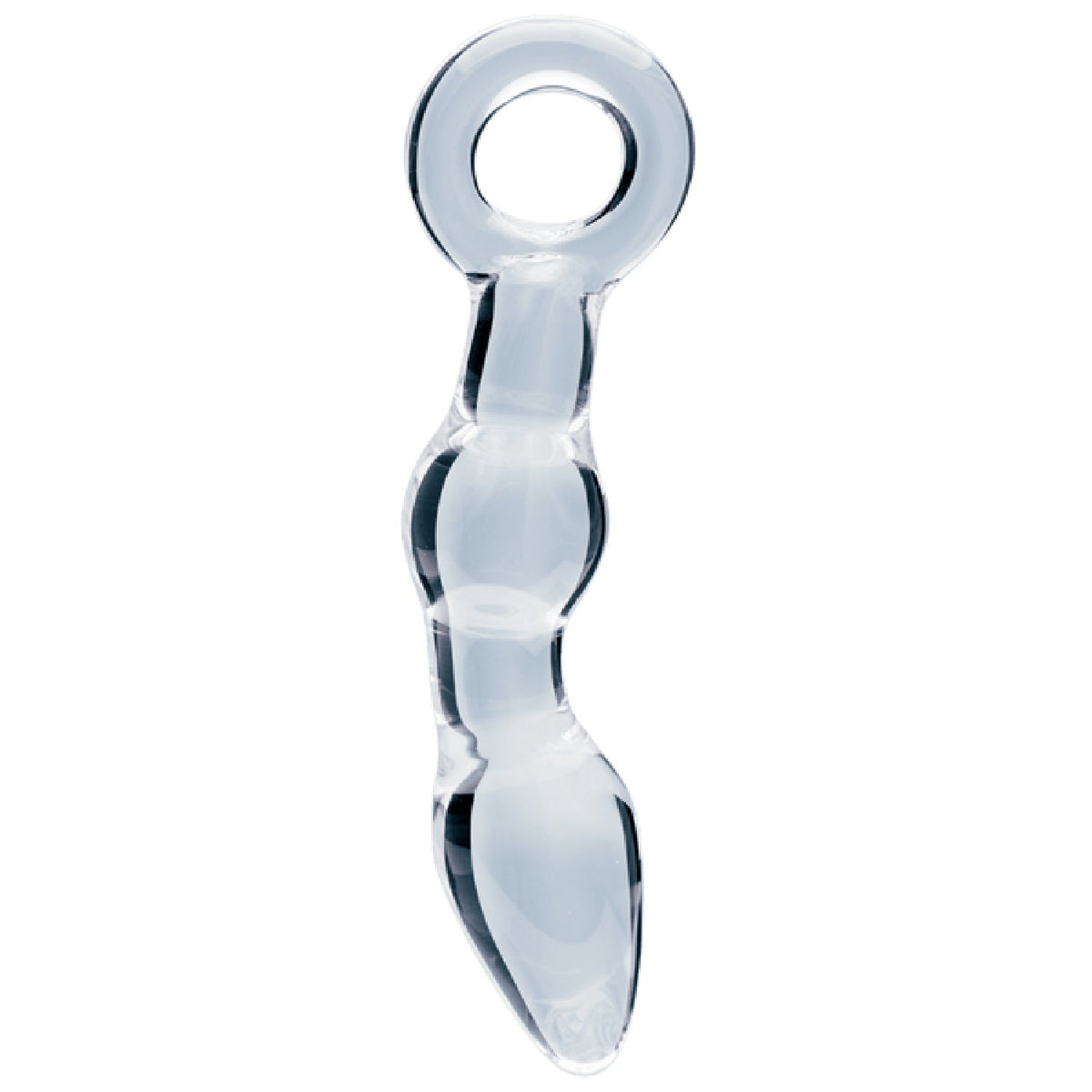 Utopian Mystique – 5.2 Inch Ribbed Glass Anal Dildo > Glass > Dildos - Tophatter Daily Deals
