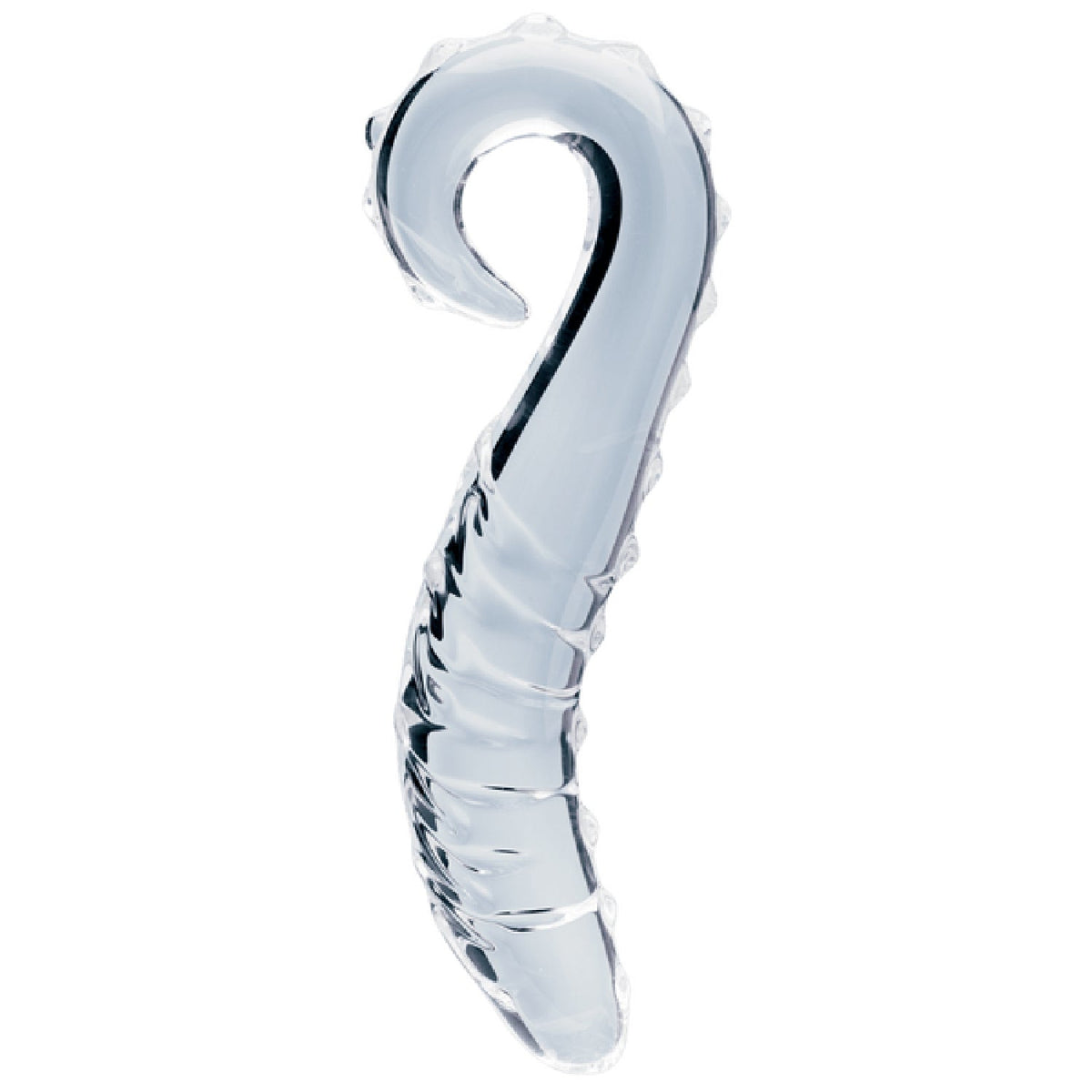 Hera’s Tempest – Premium Borosilicate 5.5 Inch Curved Glass Dildo > Glass > Dildos - Tophatter Daily Deals