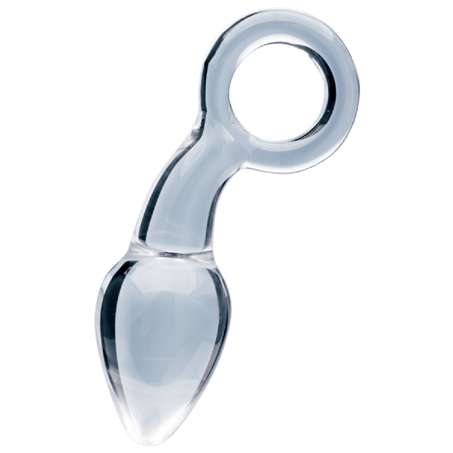 Clarity Utopian Delight – 3.5 Inch Handcrafted Borosilicate Glass Butt Plug > Glass > Dildos - Tophatter Daily Deals