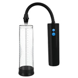 Vaczilla X21 (Black) – USB Rechargeable 3-Speed Cylinder Pump With Silicone Sleeve and Penis Ring > Pumps > Penis Pumps Electric - Tophatter Daily Deals