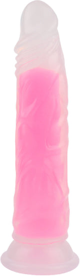 Neon Johnny 8.4" (Glow Pink) > Vibrators > Standard Vibrators - Tophatter Daily Deals