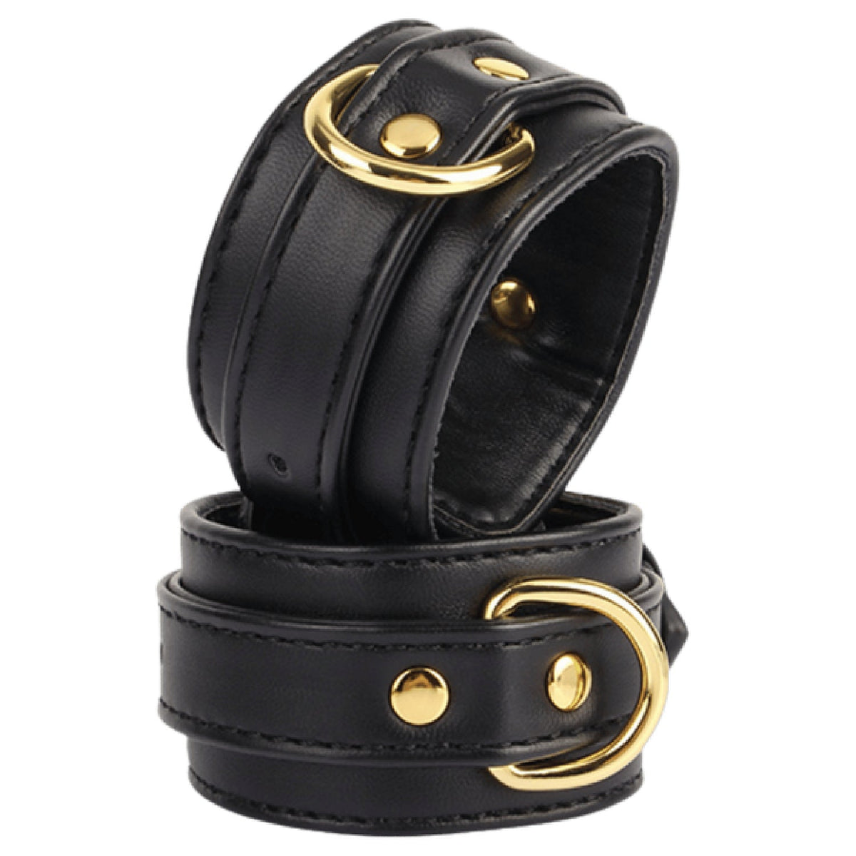 Wrist to Thigh Cuff Set – Adjustable Soft PU Cuffs Restraint Set > Bondage Gear > Restraints - Tophatter Daily Deals