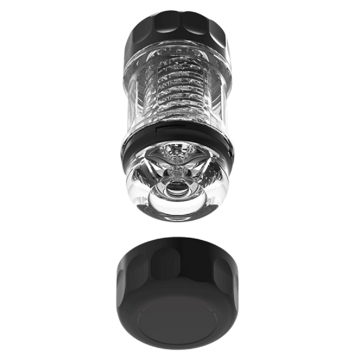 Spiral Cup Strong Edition Square – Super-Soft 15.5cm TPE and ABS Cup > Sex Toys For Men > Masturbators Cup - Tophatter Daily Deals