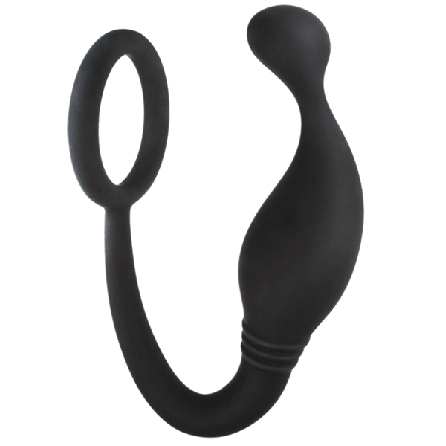Prostate Plug with Love Ring – 4 Inch Hygienic Silicone Butt Plug > Anal Range > Prostate Plugs - Tophatter Daily Deals