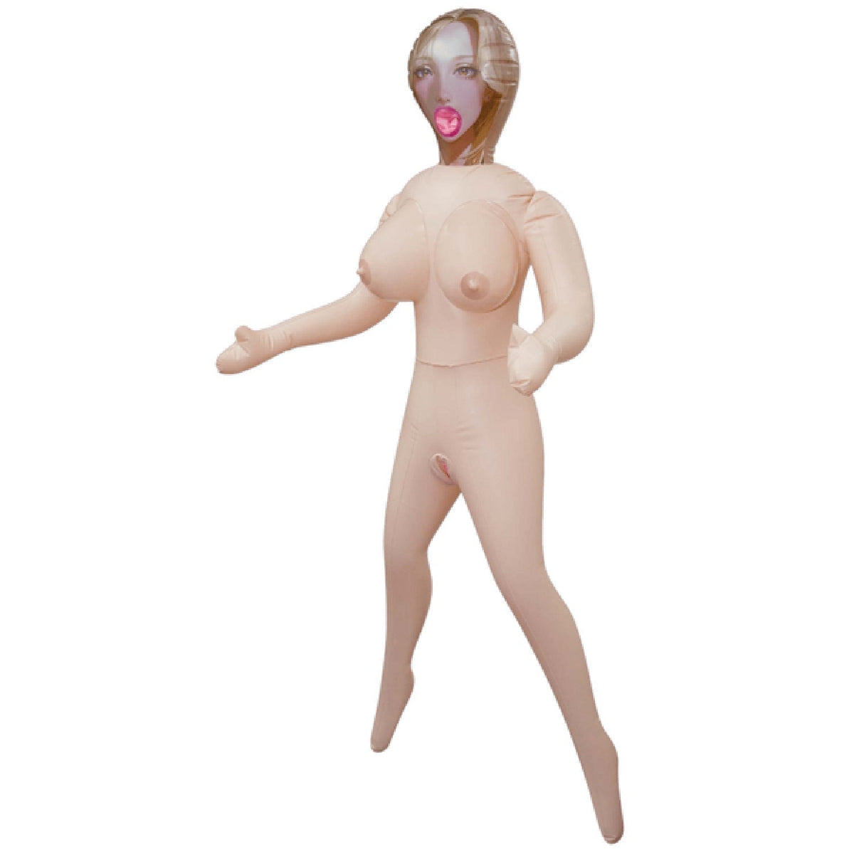 Lulu Standing Position Love Doll – 153cm Realistic Body with Three Openings > Sex Toys > Sex Dolls > Novelty Inflatables - Tophatter Daily Deals