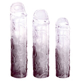 3 in 1 Extension Sleeve (Smoke) – High-Quality TPE Material Soft Flexible Sleeve with Multiple Sizes > Sex Toys For Men > Penis Sleeves - Tophatter Daily Deals