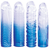 4 in 1 Extension Sleeve (Smoke) – Soft Flexible 7.5 Inch Sleeve > Sex Toys For Men > Penis Sleeves - Tophatter Daily Deals