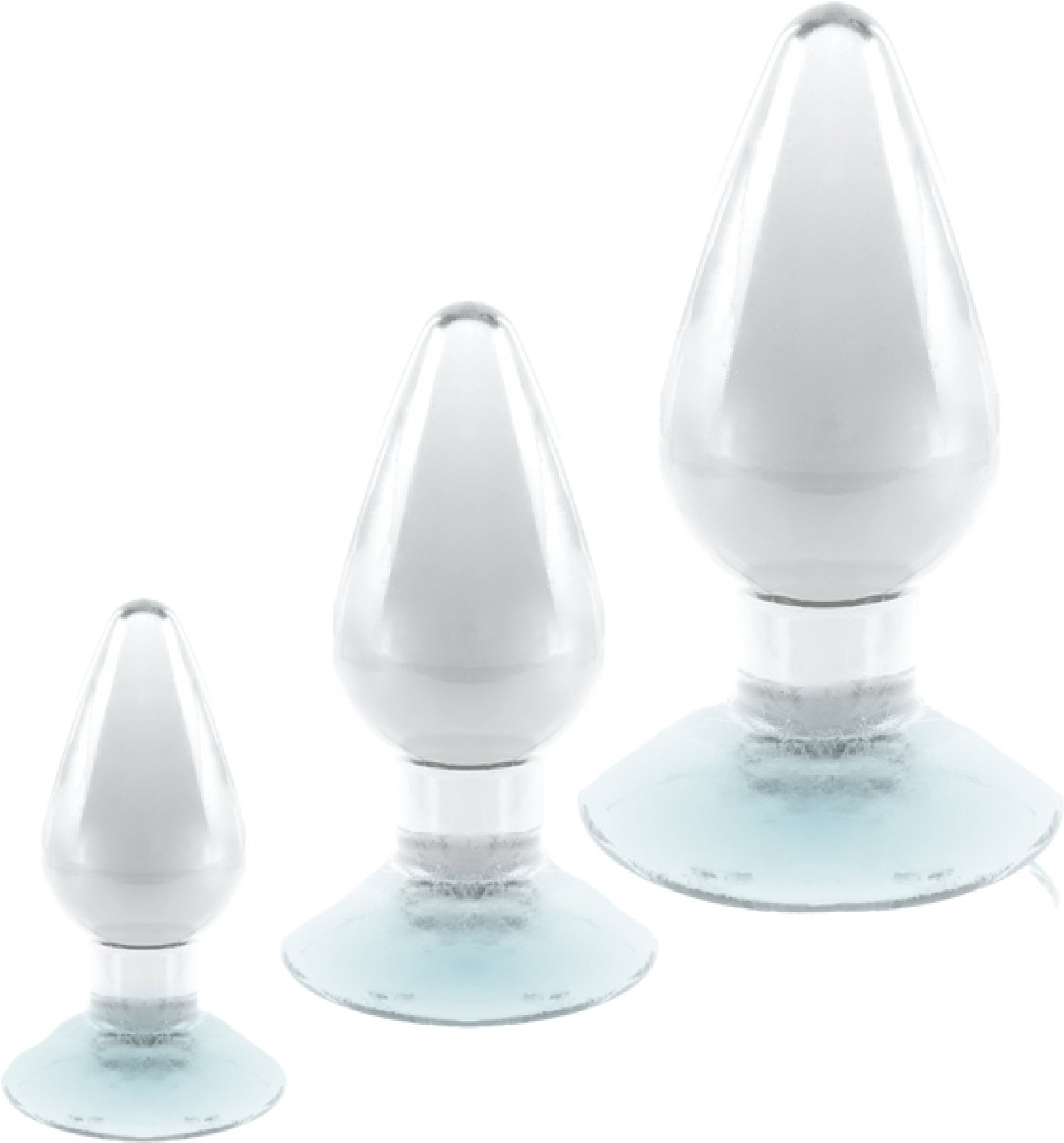 3 In 1 Anal Plug Kit – Flexible Hygienic Suction Cup Base Anal Plugs > Anal Range > Butt Plug Kits - Tophatter Daily Deals
