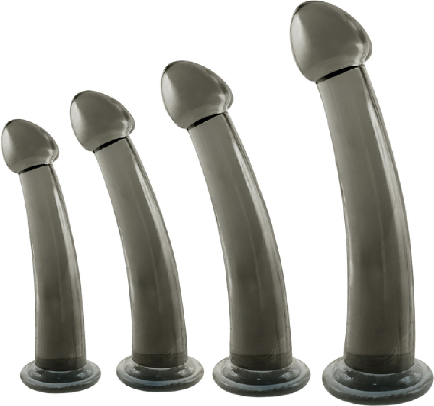 4 in 1 Anal Plug Kit – Flexible Hygienic Suction Cup Base Anal Plugs > Anal Range > Butt Plug Kits - Tophatter Daily Deals
