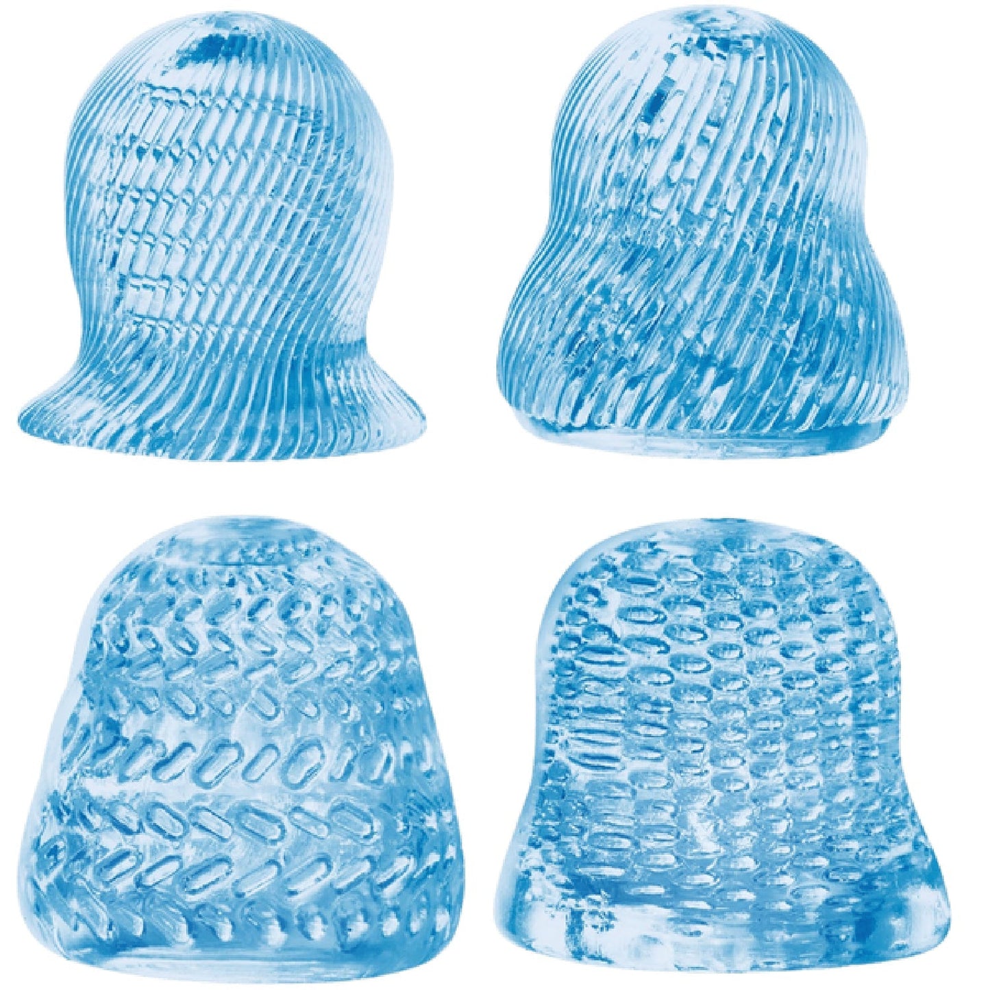 4 in 1 Glans Stroker Set – Multi-Function Stimulation 2 x 1.8 Inch Glans Stroker > Sex Toys For Men > Penis Sleeves - Tophatter Daily Deals