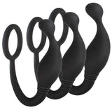 Prostate Plug Set – Hygienic Silicone 3-Piece Small, Medium, and Large Plugs > Anal Range > Prostate Plugs - Tophatter Daily Deals