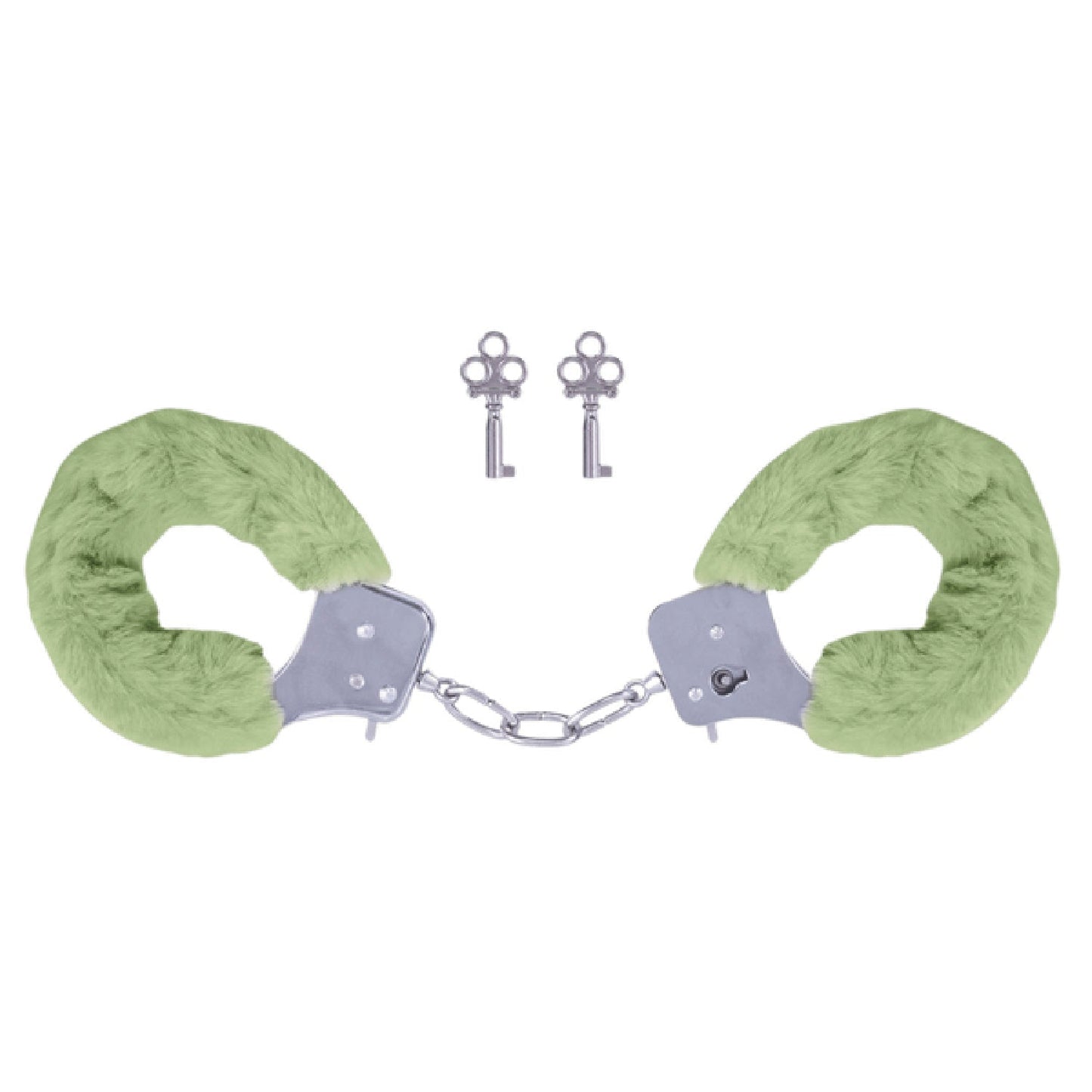Furry Handcuffs – 7.4cm Chain Length Restraints > Bondage Gear > Handcuffs - Tophatter Daily Deals
