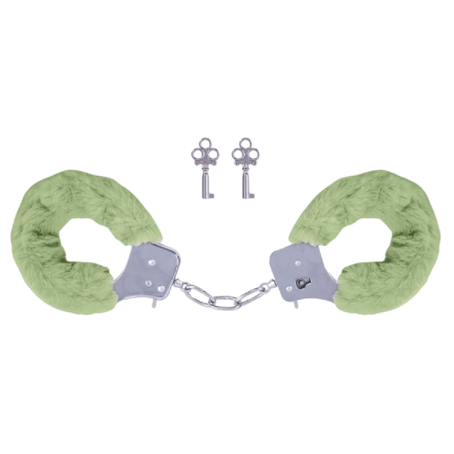 Furry Handcuffs – 7.4cm Chain Length Restraints > Bondage Gear > Handcuffs - Tophatter Daily Deals