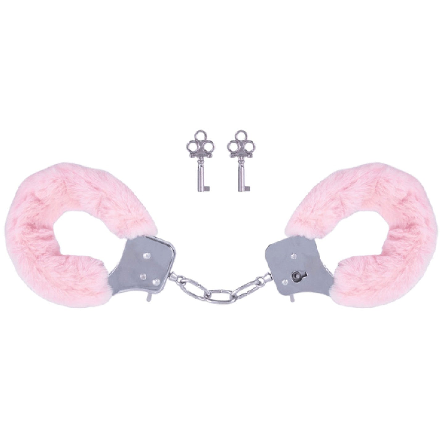 Furry Handcuffs – 7.4cm Chain Length Restraints > Bondage Gear > Handcuffs - Tophatter Daily Deals