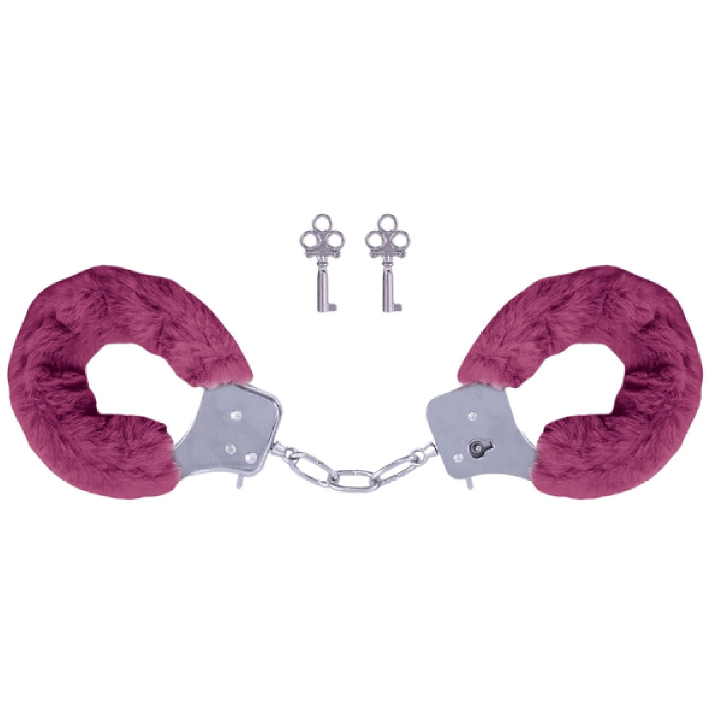 Furry Handcuffs – 7.4cm Chain Length Restraints > Bondage Gear > Handcuffs - Tophatter Daily Deals