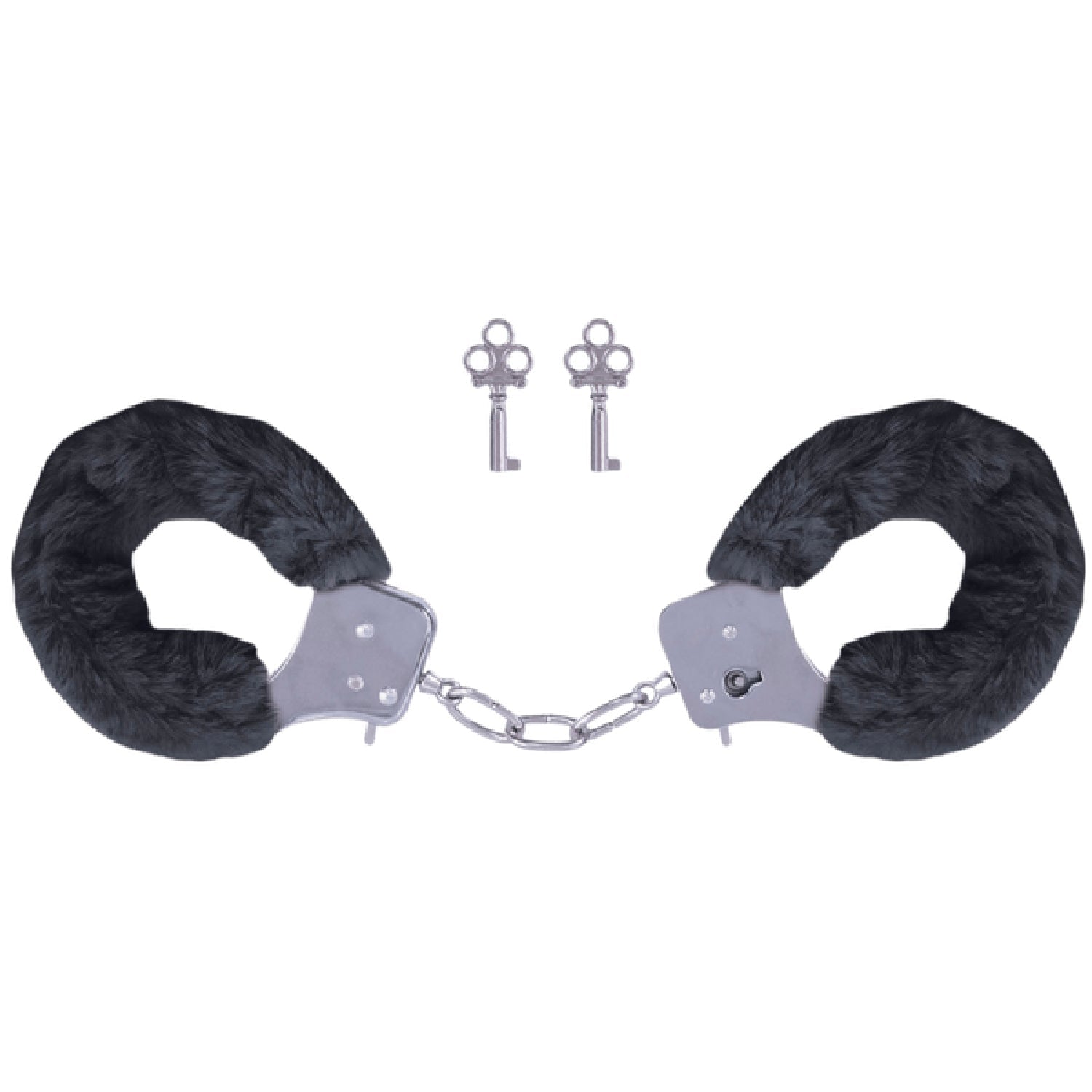 Furry Handcuffs – 7.4cm Chain Length Restraints > Bondage Gear > Handcuffs - Tophatter Daily Deals