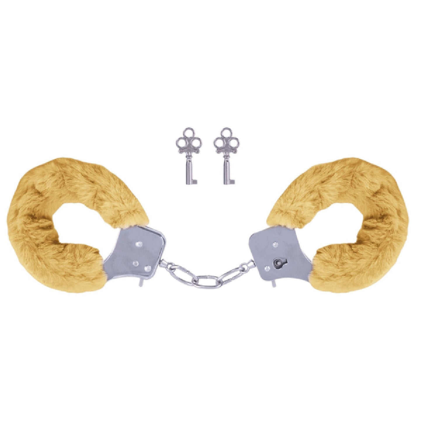 Furry Handcuffs – 7.4cm Chain Length Restraints > Bondage Gear > Handcuffs - Tophatter Daily Deals