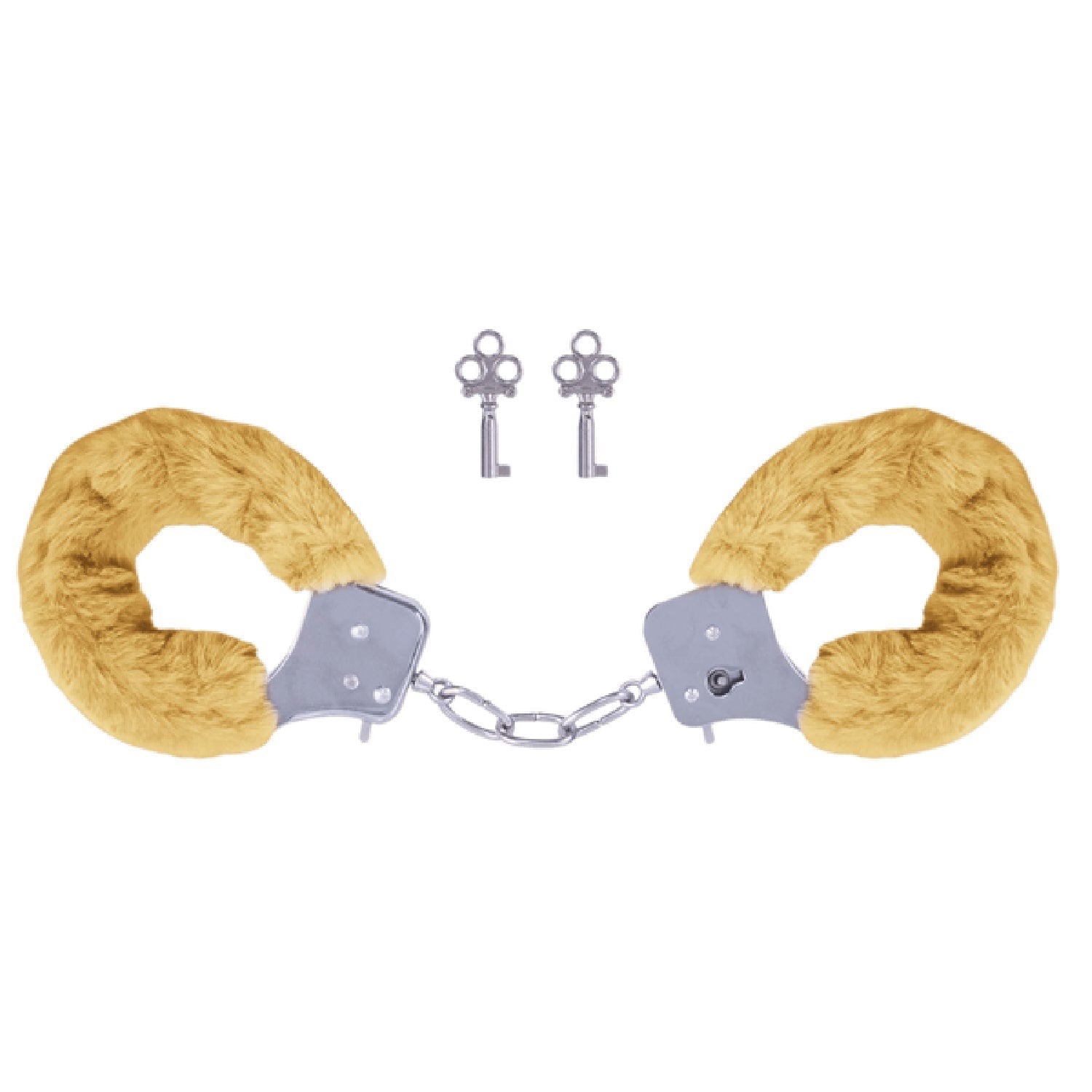 Furry Handcuffs – 7.4cm Chain Length Restraints > Bondage Gear > Handcuffs - Tophatter Daily Deals