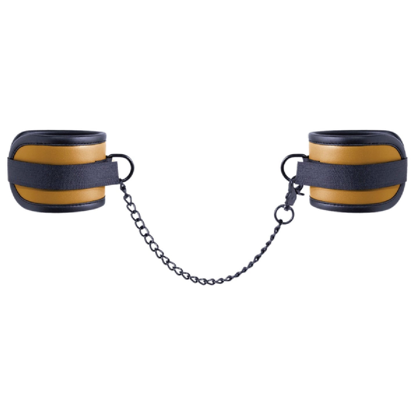 Adjustable Ankle Cuffs with Velcro Lock and 25.9cm Chain – Bondage Restraints > Bondage Gear > Restraints - Tophatter Daily Deals