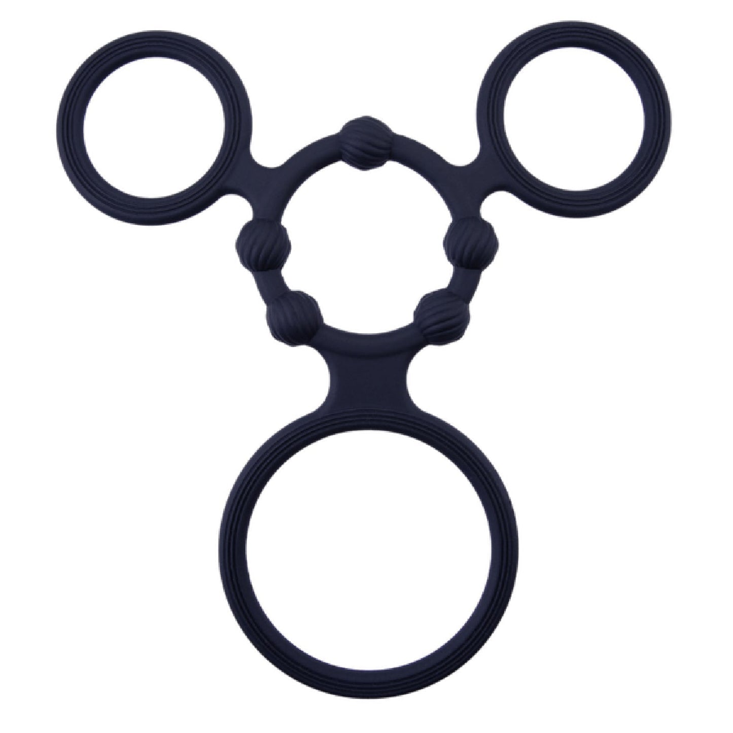 Triple Ring With Ball Stretcher – Stretchy Durable Silicone Ball Stretcher > Sex Toys For Men > Ball Stretchers - Tophatter Daily Deals