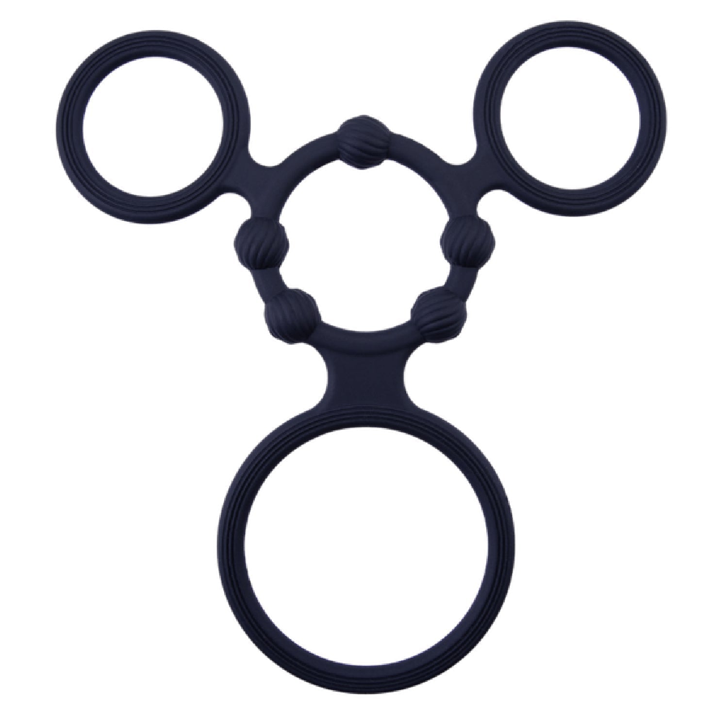 Triple Ring With Ball Stretcher – Stretchy Durable Silicone Ball Stretcher > Sex Toys For Men > Ball Stretchers - Tophatter Daily Deals