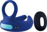 Dual Motor Cock Ring with Scrotal Stimulator – Rechargeable Splashproof Silicone Toy > Cock Ring > Vibrating - Tophatter Daily Deals