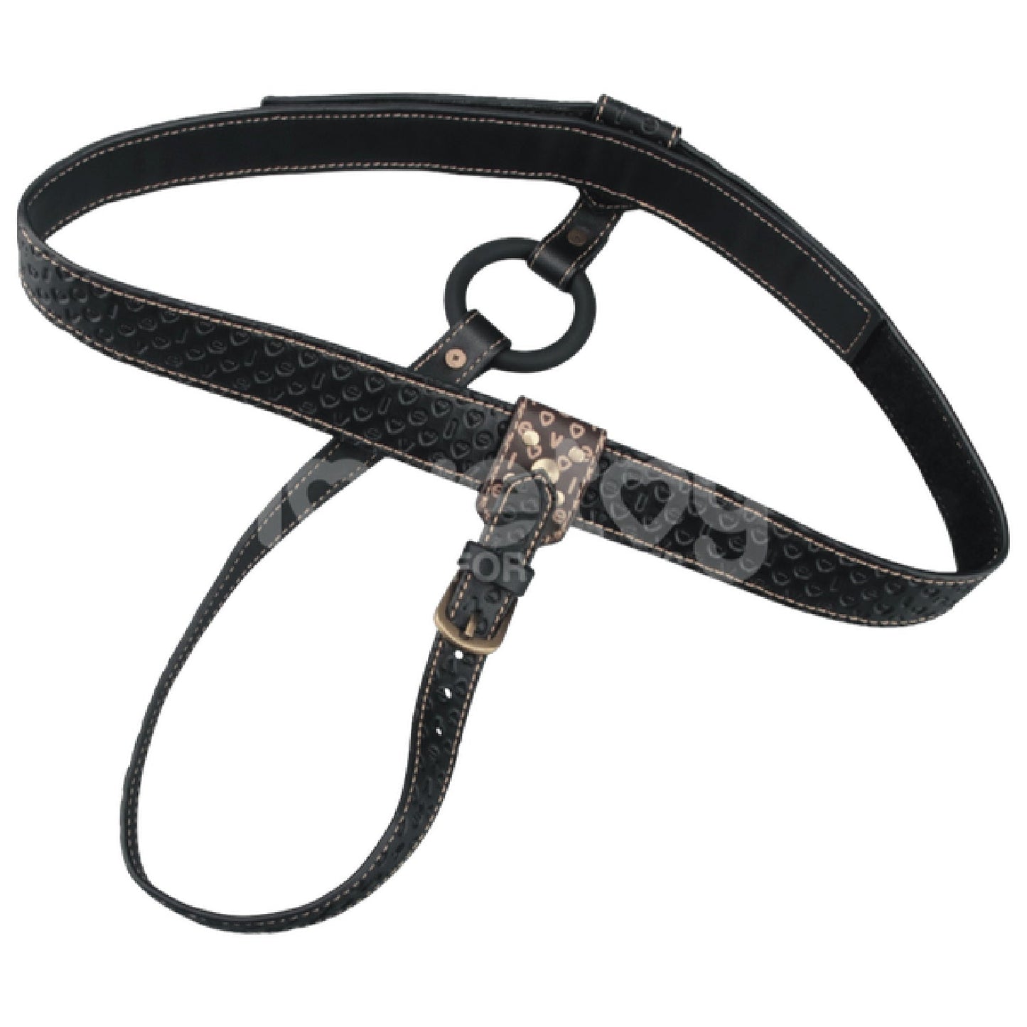 Rebellion Reign Strap-On Harness – Adjustable Durable PU Material Strap-On Harness > Dildos > Strap On Harnesses - Tophatter Daily Deals