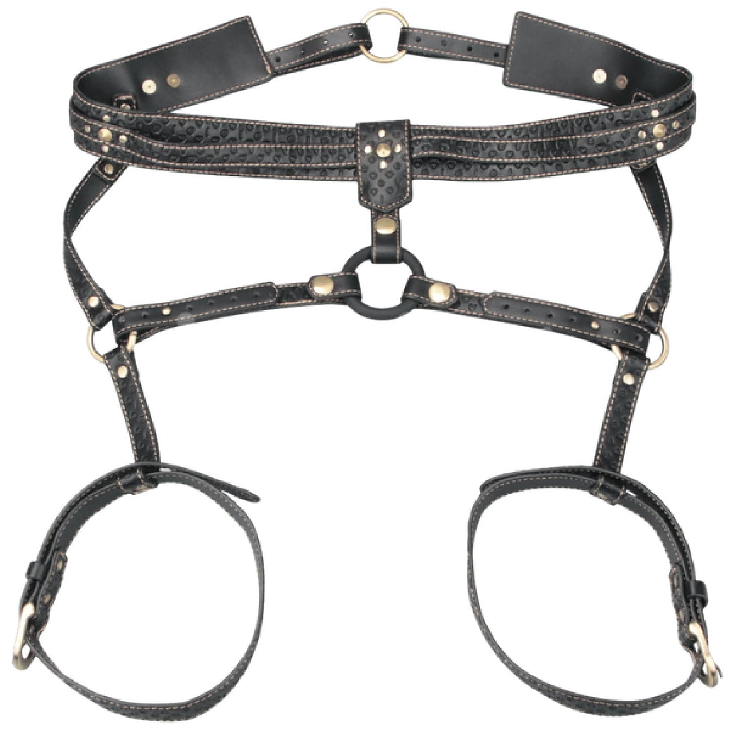 Rebellion Reign Faux Leather Full Body Harness – Luxury Body Harness > Clothes > Womens Harnesses - Tophatter Daily Deals