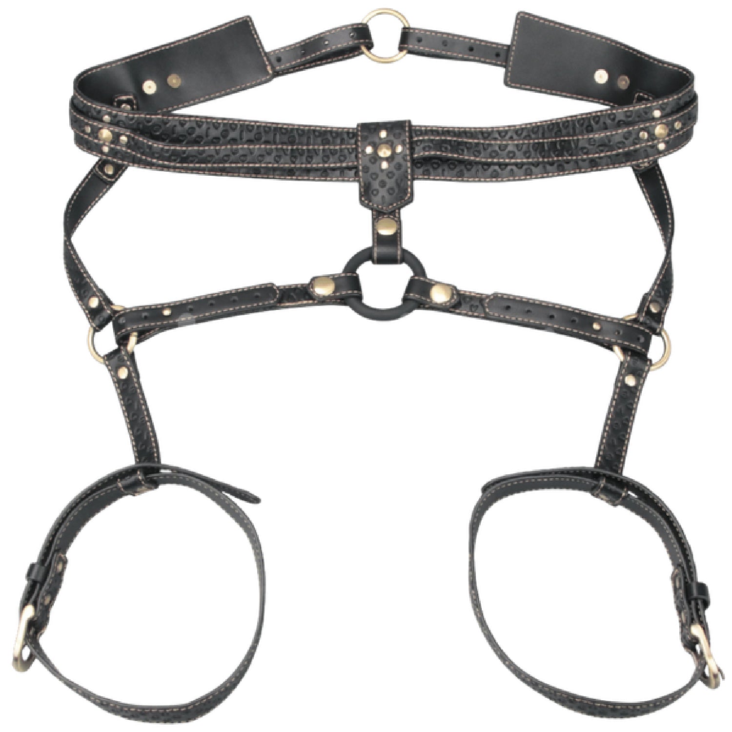 Rebellion Reign Faux Leather Full Body Harness – Luxury Body Harness > Clothes > Womens Harnesses - Tophatter Daily Deals