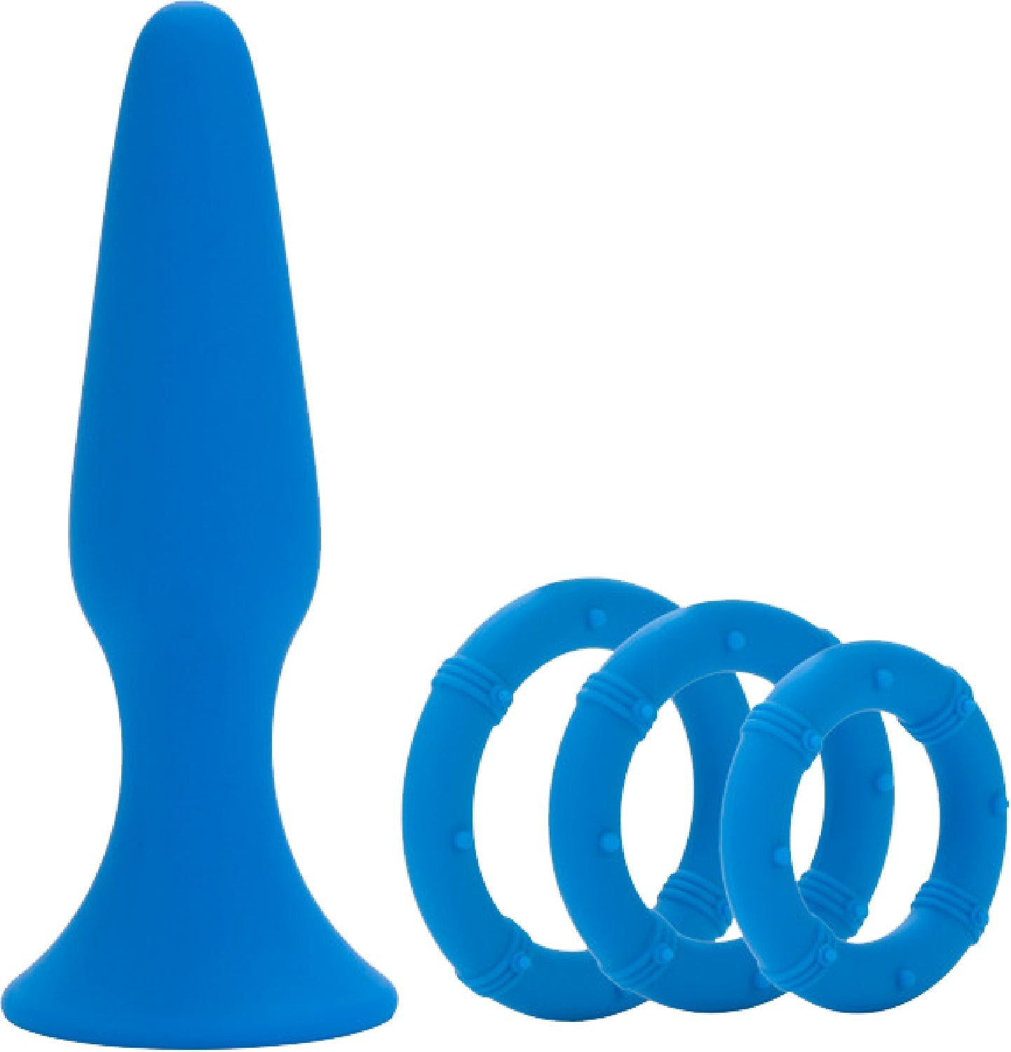 Posh Silicone Performance Kit – Body-Safe Silicone Erection Rings and Anal Toy Set > Anal Range > Butt Plug Kits - Tophatter Daily Deals
