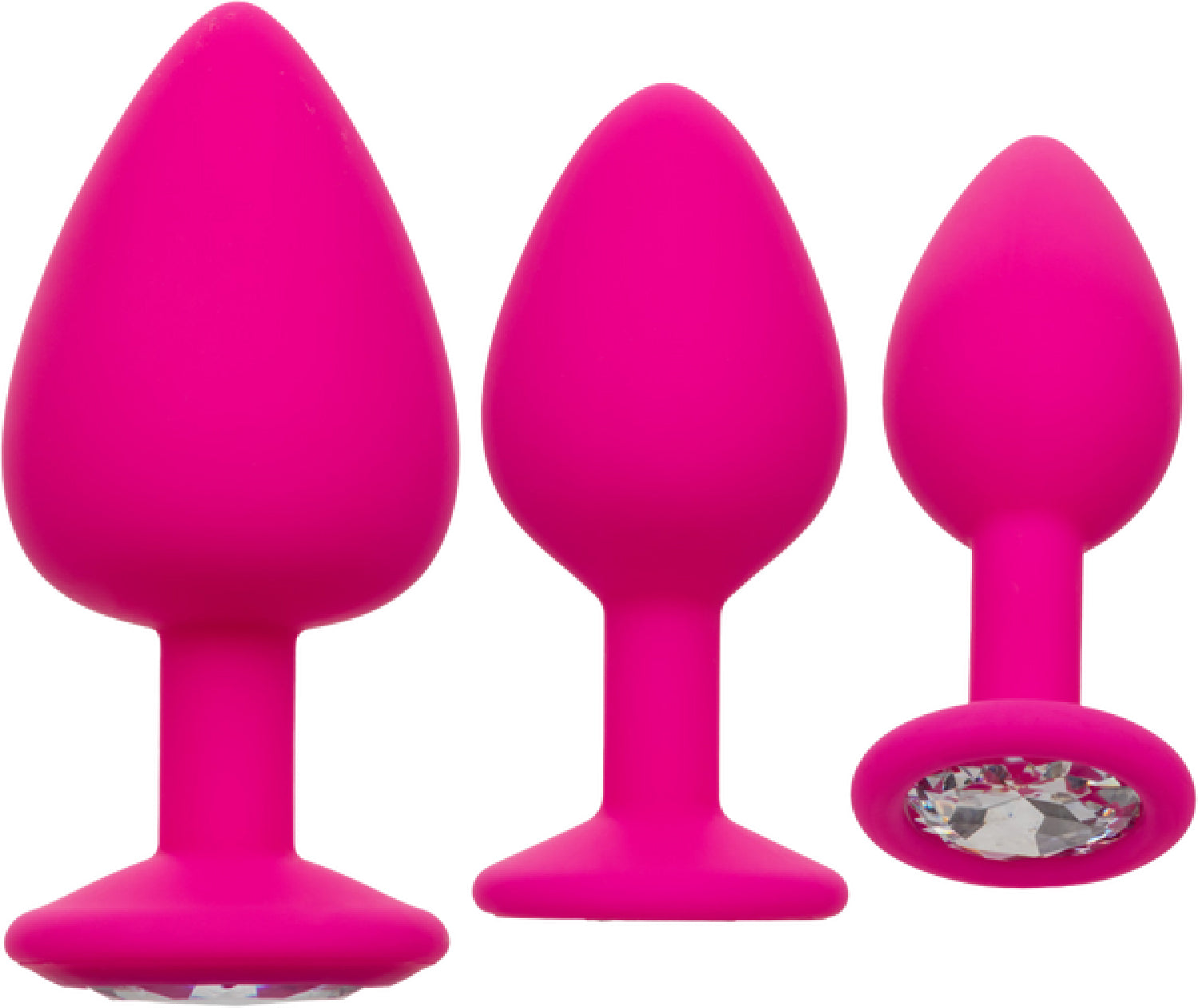 Cheeky Gems – Anal Training Kit with Three Graduated Anal Plugs > Anal Range > Butt Plug Kits - Tophatter Daily Deals